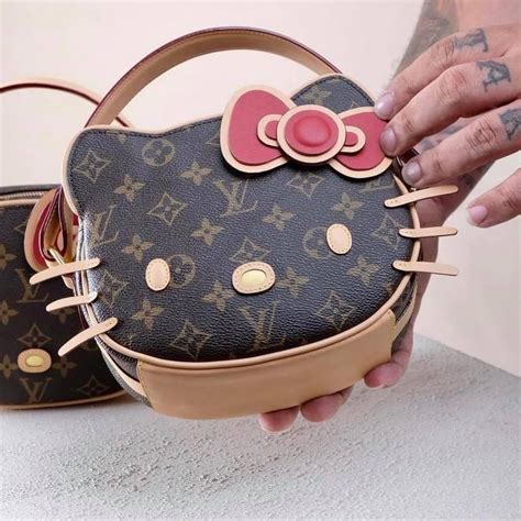 hello kitty lv bag|louis vuitton bag with zipper.